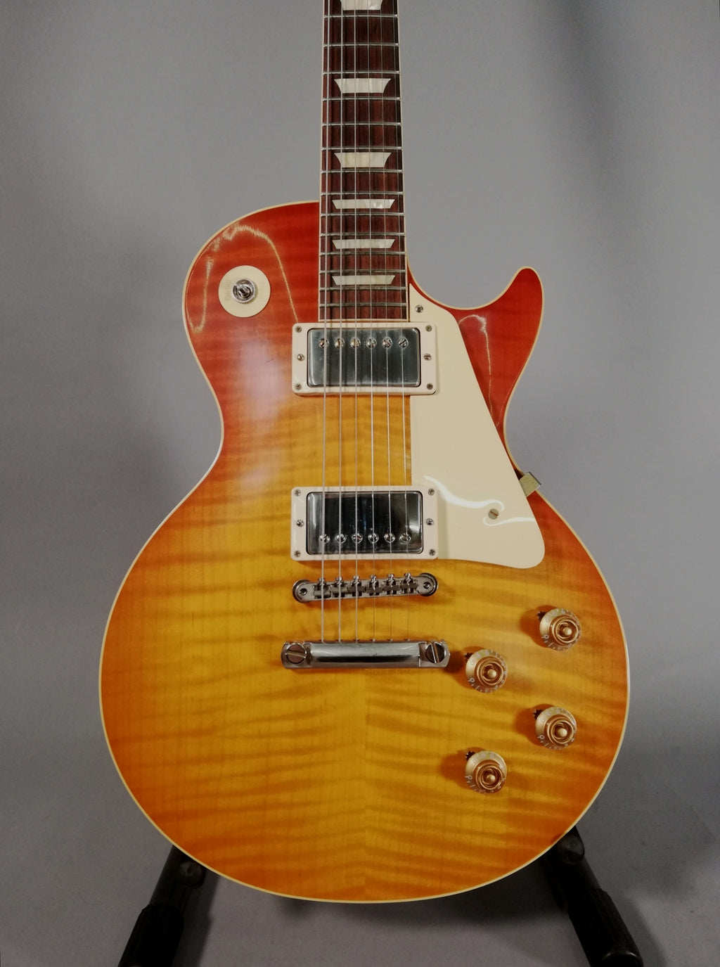 Gibson Custom 1959 Les Paul Standard Vos Orange Sunset Fade 60Th Anniversary