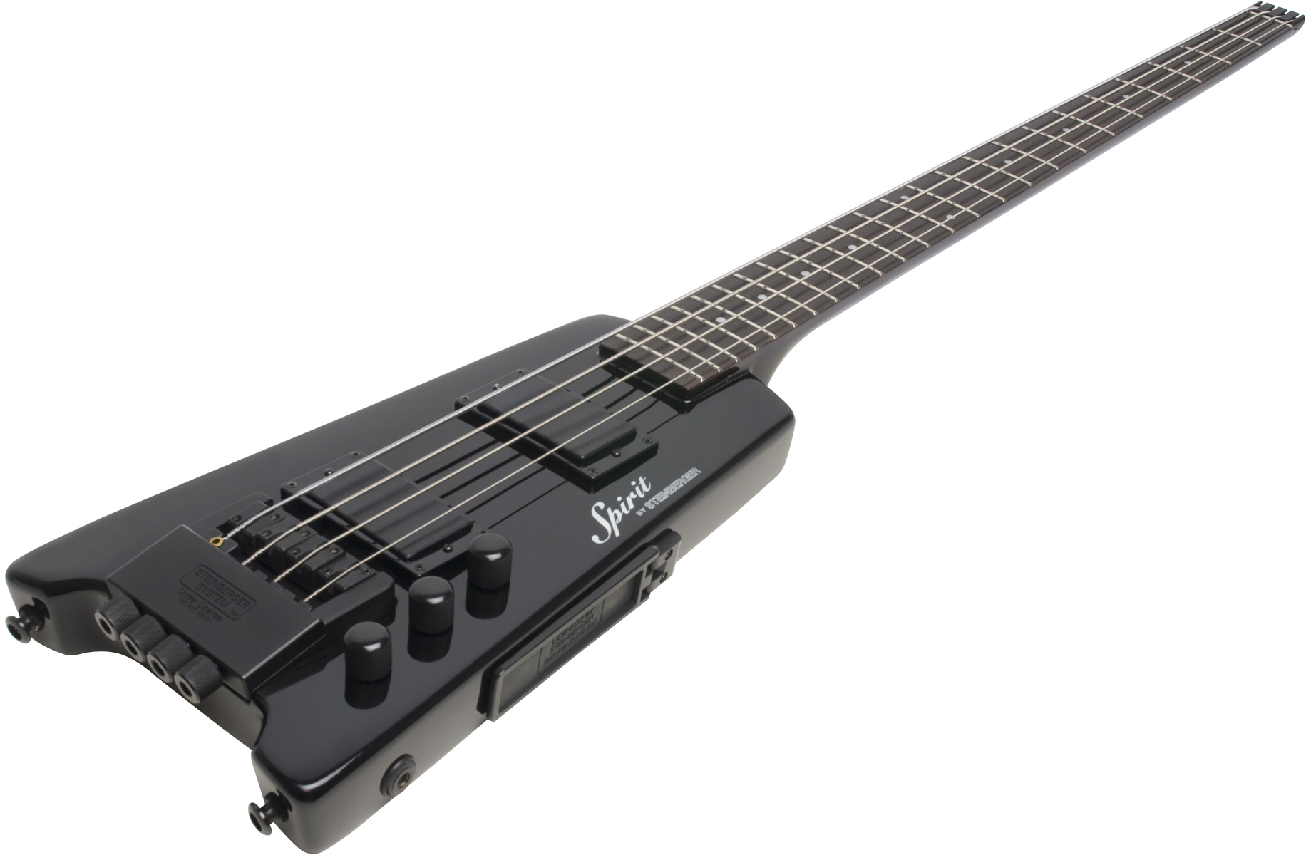 Steinberger Spirit Xt-2 Standard Basso 4 Corde Black Left-Hand Mancino