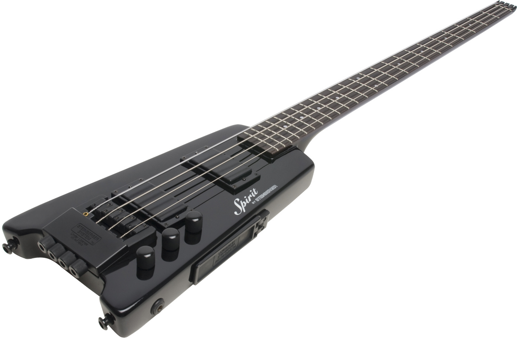 Steinberger Spirit Xt-2 Standard Basso 4 Corde Black Left-Hand Mancino