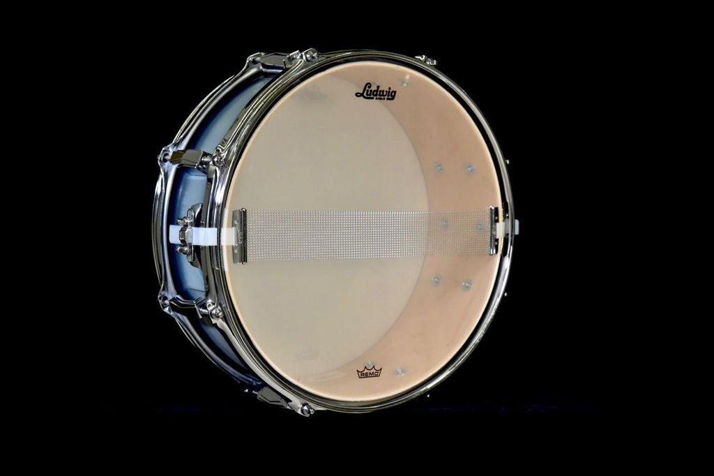 Ludwig Ls654Xxu1 Rullante Club Date Vintage 5X14 Blue Silver Duco
