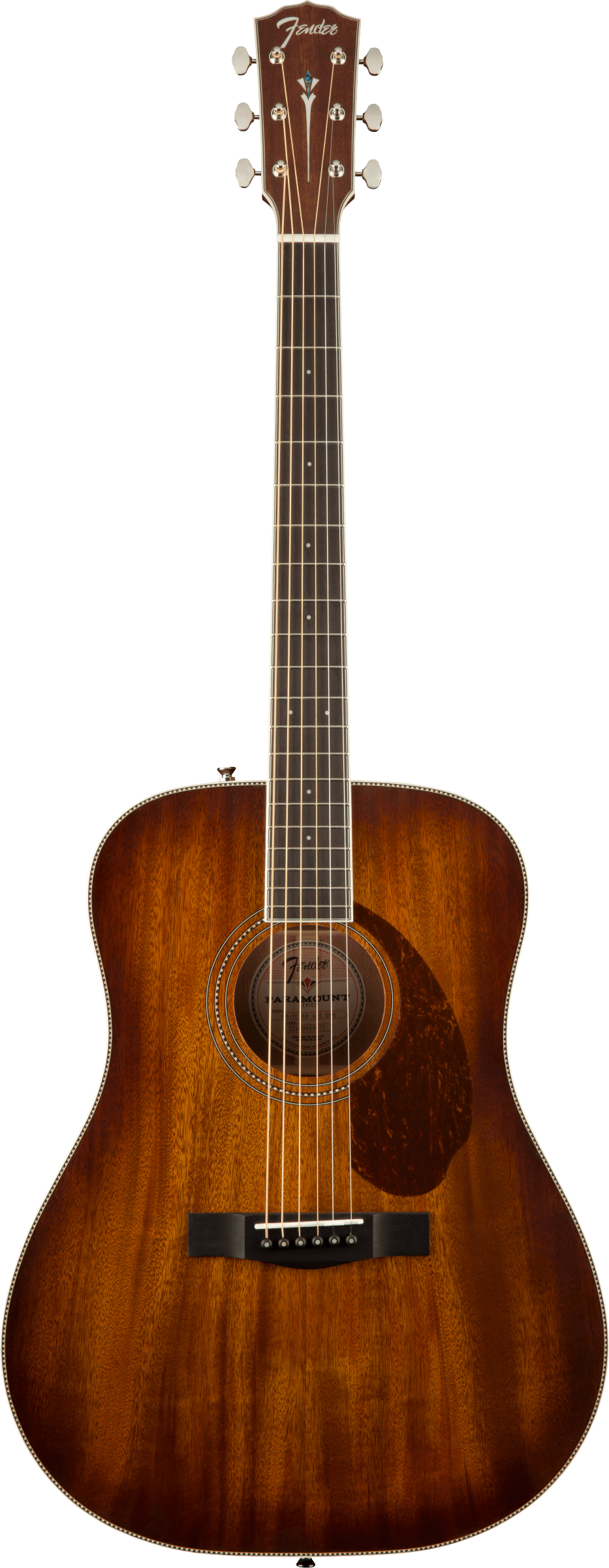 Fender Paramount Pm1 Standard Dreadnought All Mahogany Ne