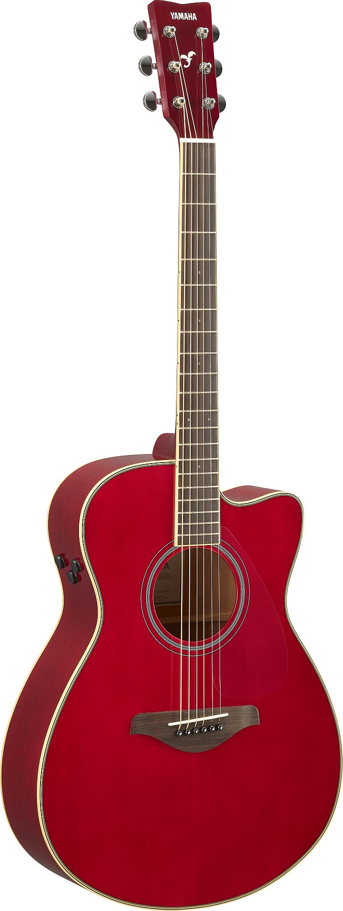 Yamaha FSCTAVT TransAcoustic FS Cutaway Ruby Red Chitarra Acustica Elettrificata