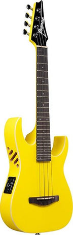 Ibanez URGT100 Ukulele Tenore Elettrificato Sun Yellow High Gloss