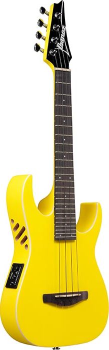 Ibanez URGT100 Tenor Ukulele Electro Acoustic Sun Yellow High Gloss