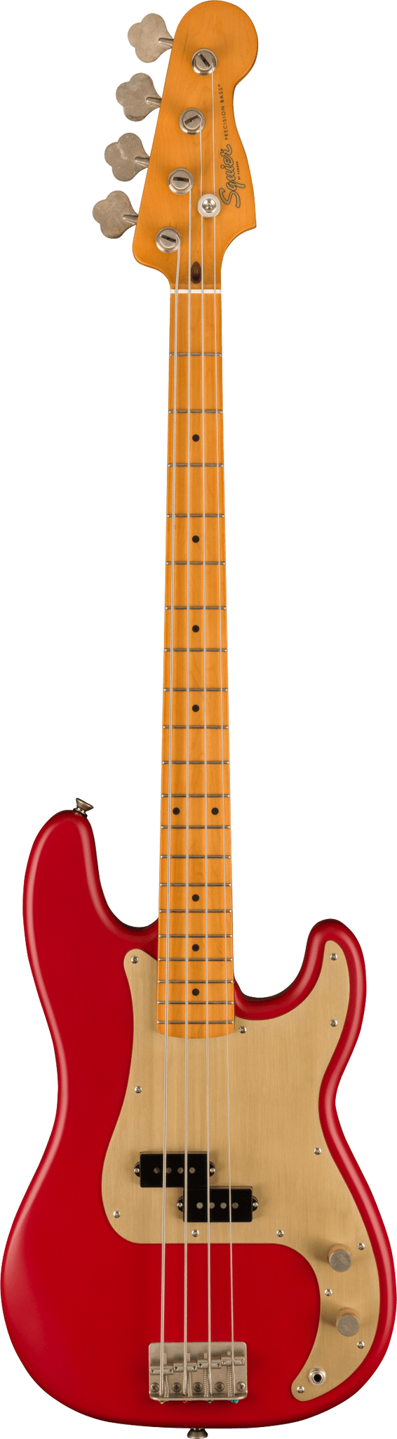 Squier 40Th Anniversary Precision Bass Vintage Edition Satin Dakota Red