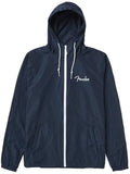 Fender Spaghetti Logo Giacca a Vento Navy XX-Large