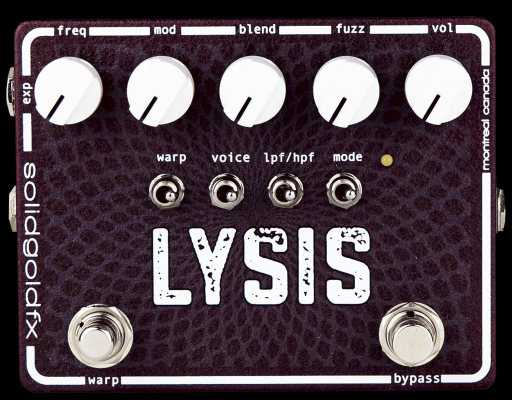Solidgoldfx Lysis Octave Down Fuzz Modulator