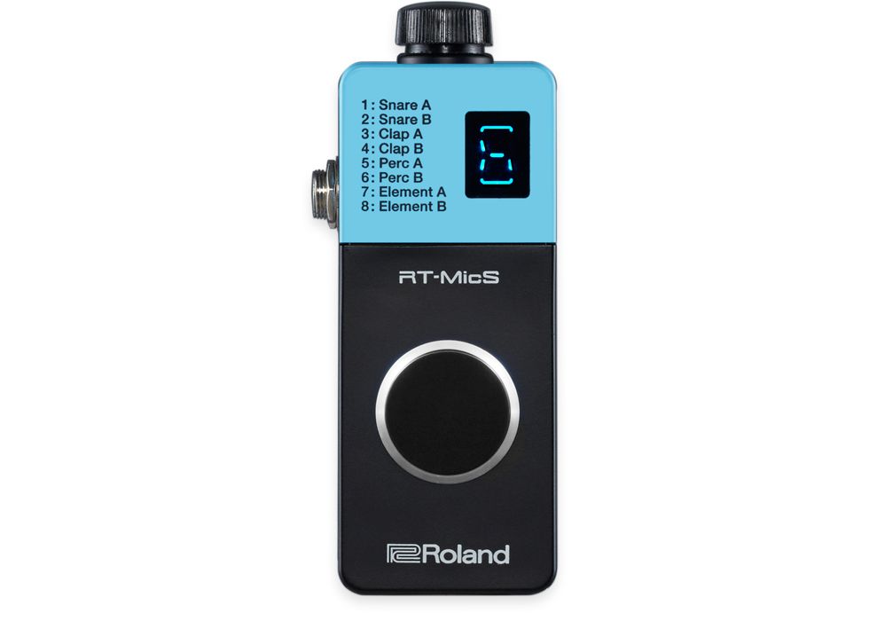 Roland Rt-Mics Trigger, Microfono E Mixer Integrati Per Batteria