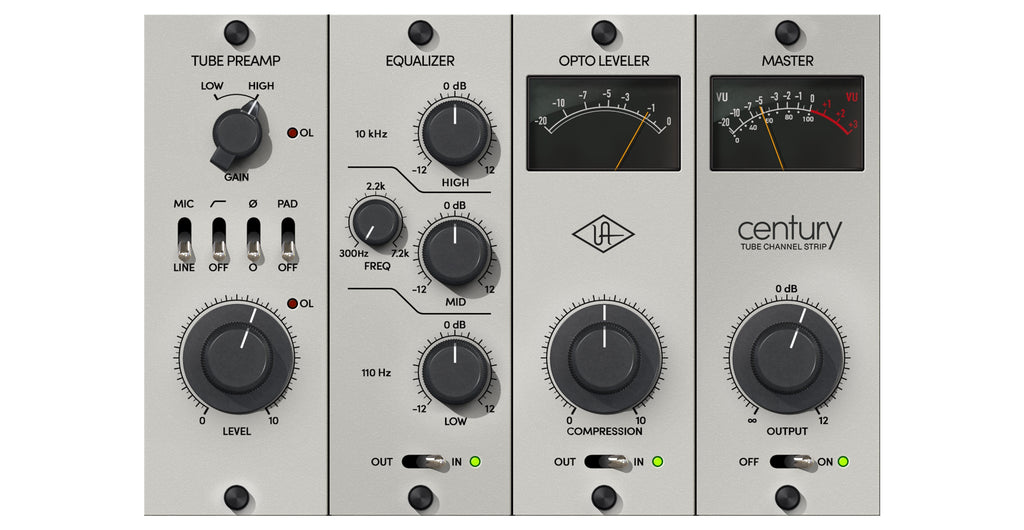 UNIVERSAL AUDIO Century Tube Channel Strip
