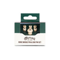 C.F. Martin & Co. 18APP0026 Bone Bridge Pins Paua Inlay