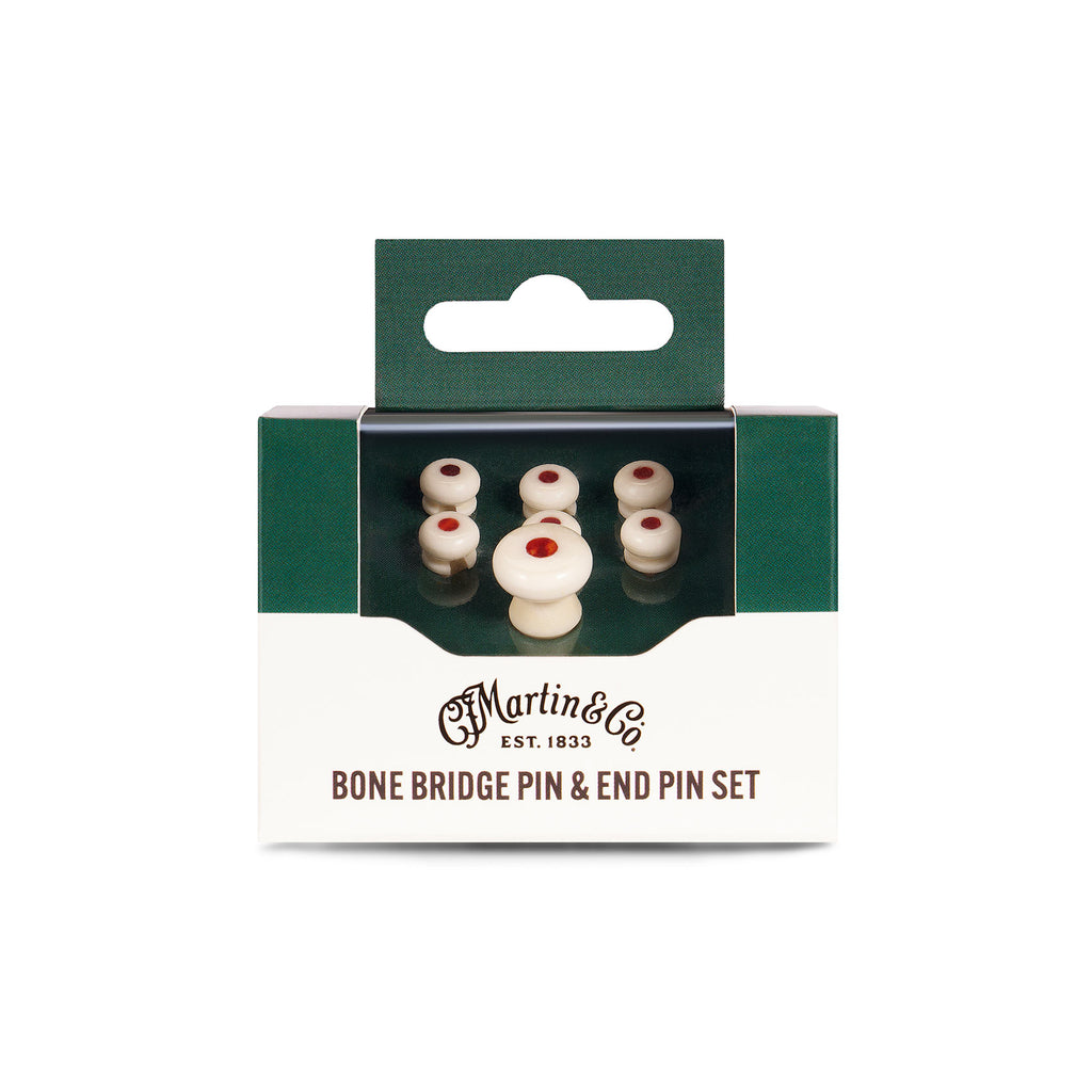 C.F. Martin & Co. 18APP0028 Bone Bridge Pins Faux Tortoise Inlay