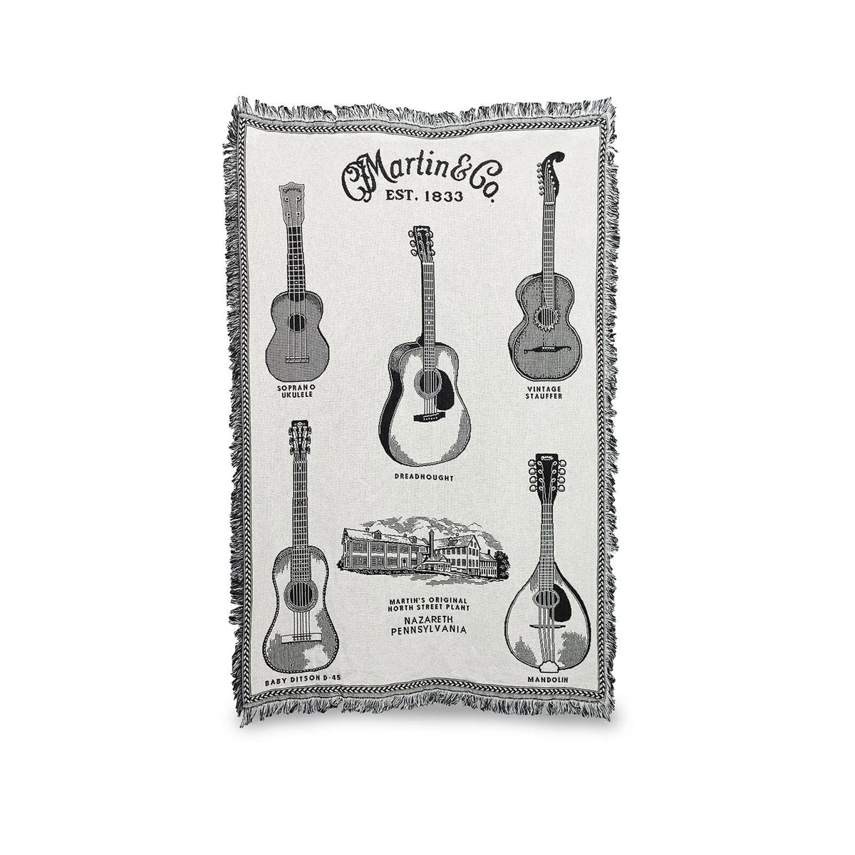 C.F. Martin & Co. 18N0340 Martin Woven Blanket