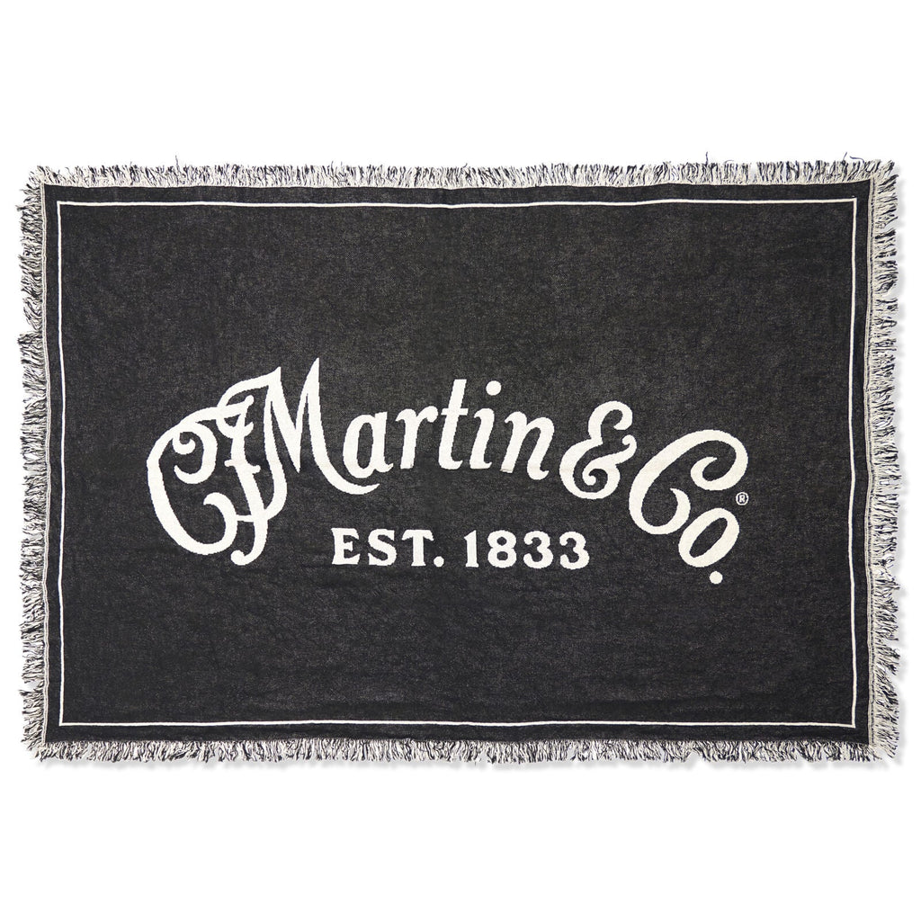 C.F. Martin & Co. 18N0398 Martin Script Logo Woven Blanket