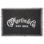C.F. Martin & Co. 18N0398 Martin Script Logo Woven Blanket