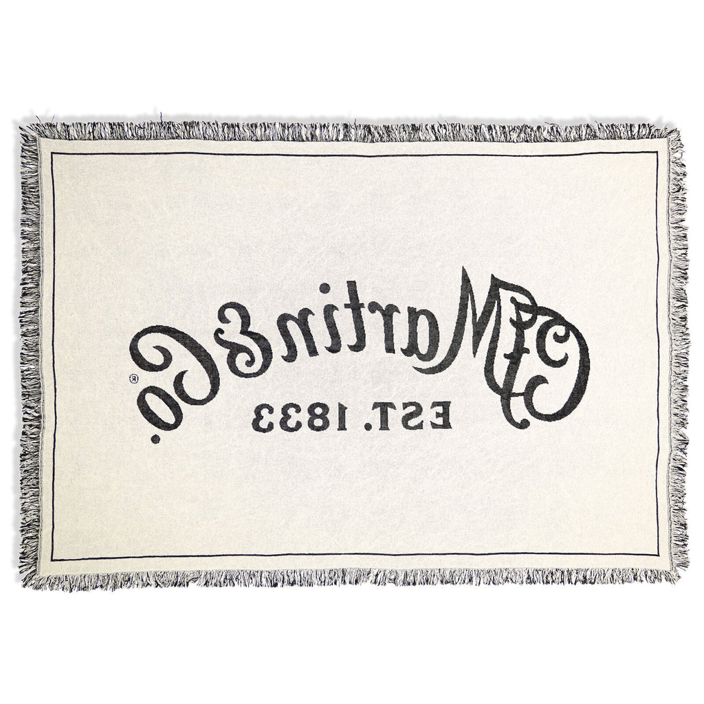 C.F. Martin & Co. 18N0398 Martin Script Logo Woven Blanket