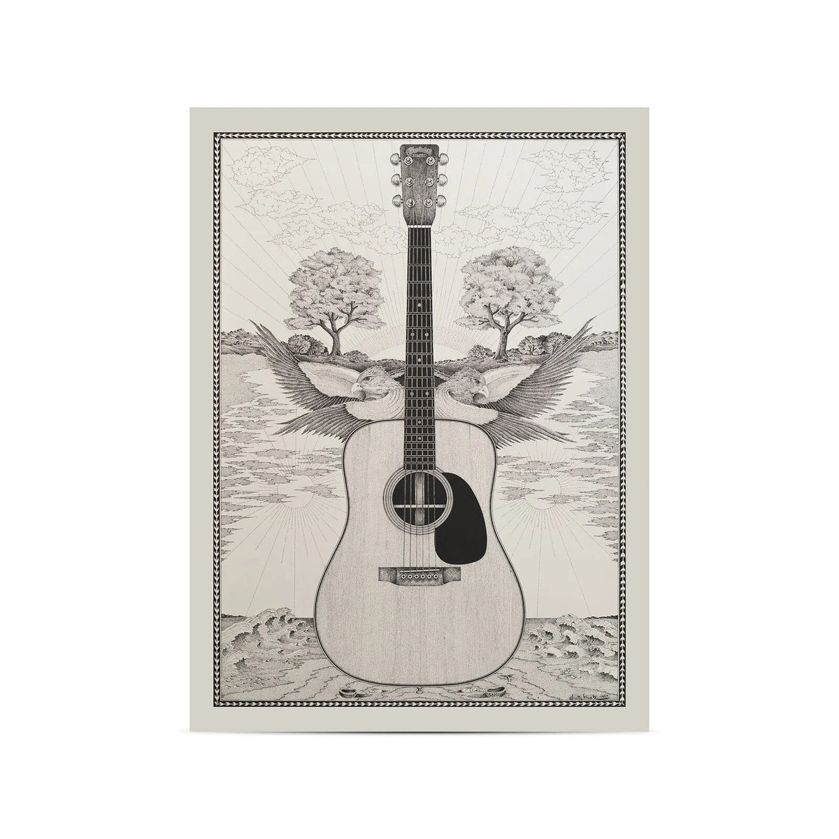 C.F. Martin & Co. 18ZDB D-28 Poster