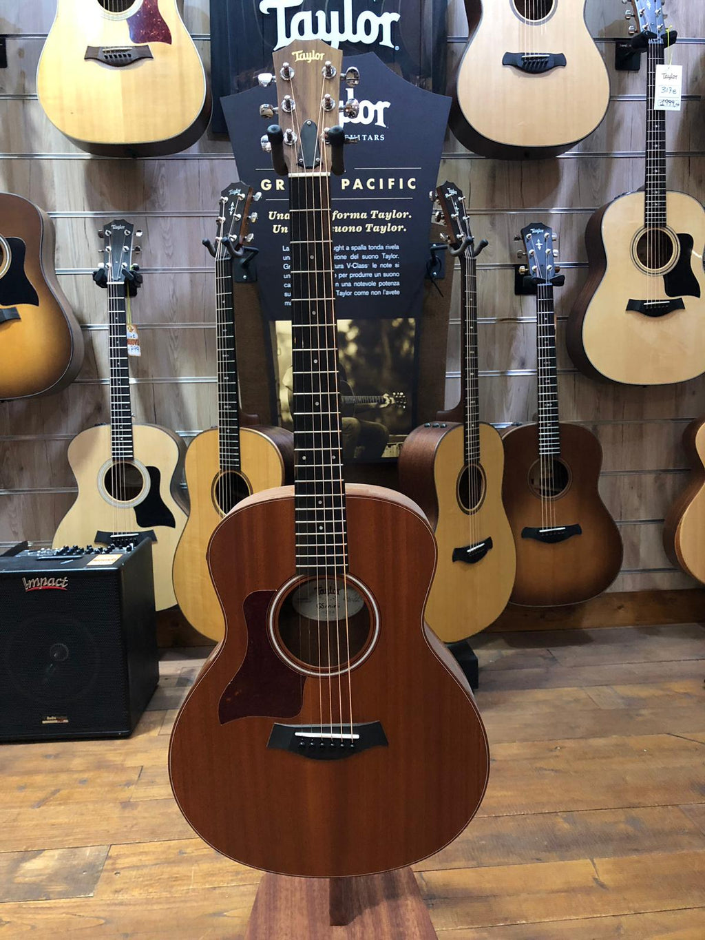 Taylor Gs Mini Mahogany Lh Mancina Chitarra Acustica