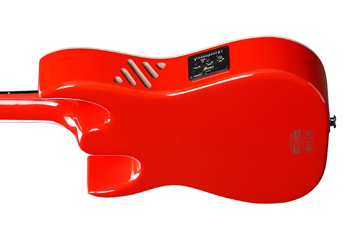 Ibanez URGT100 Sun Red High Gloss Tenor Electric Ukulele