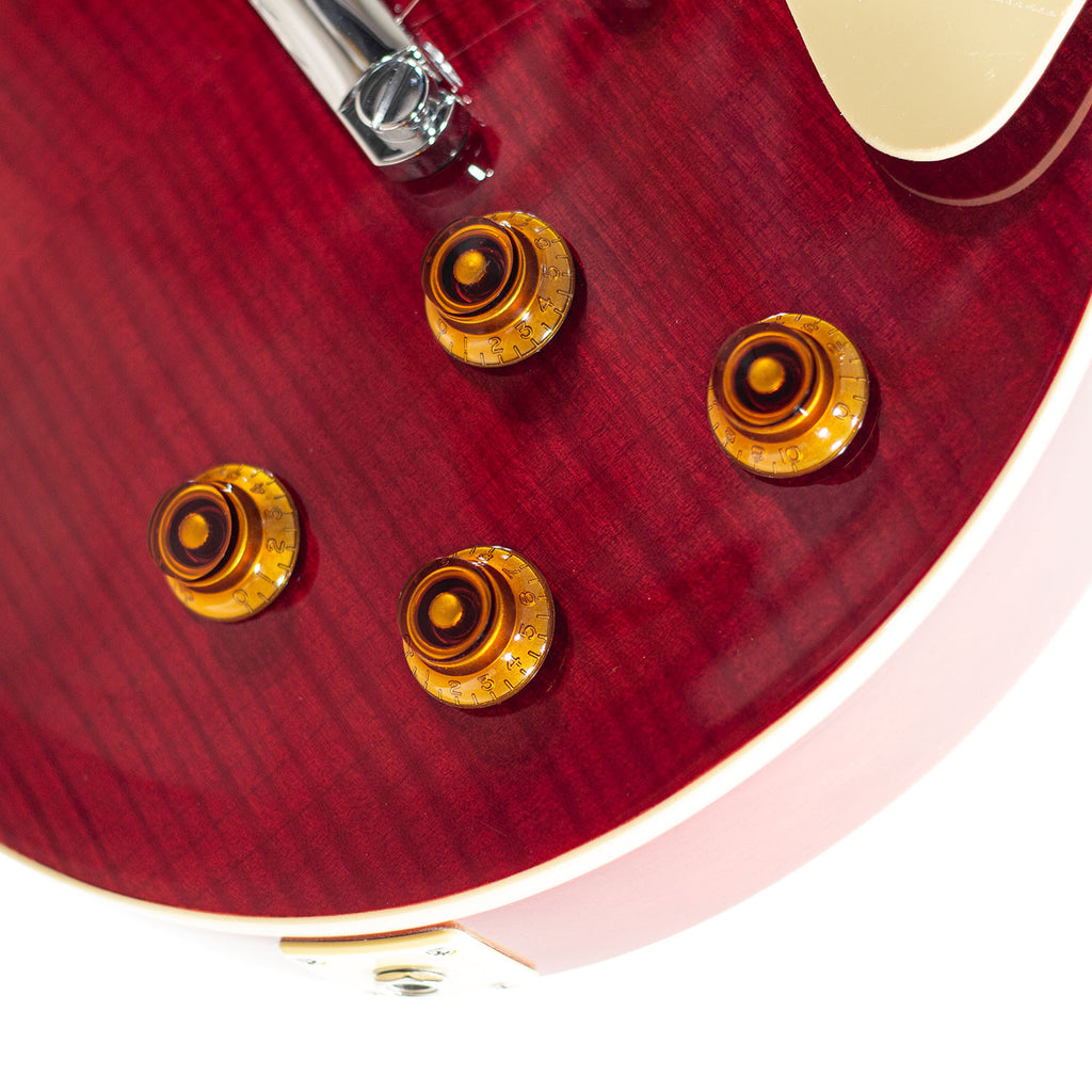 Tokai LP Style Flame See Through Red