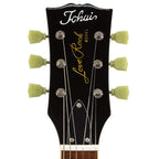 Tokai LP Style Quilted See Through Black