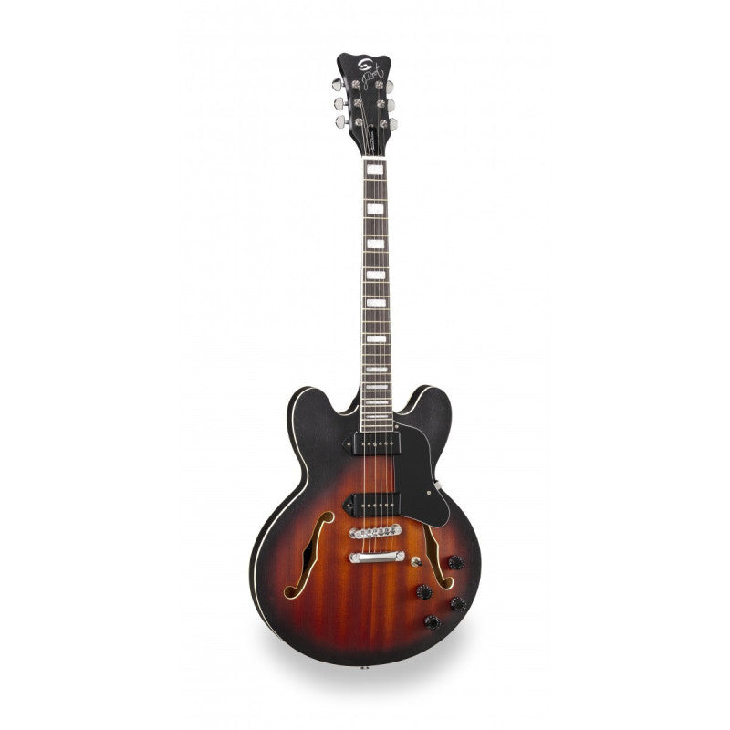 Sondsation Jazz Rooth P Vintage Sunburst Matte Sapele with Single Coil