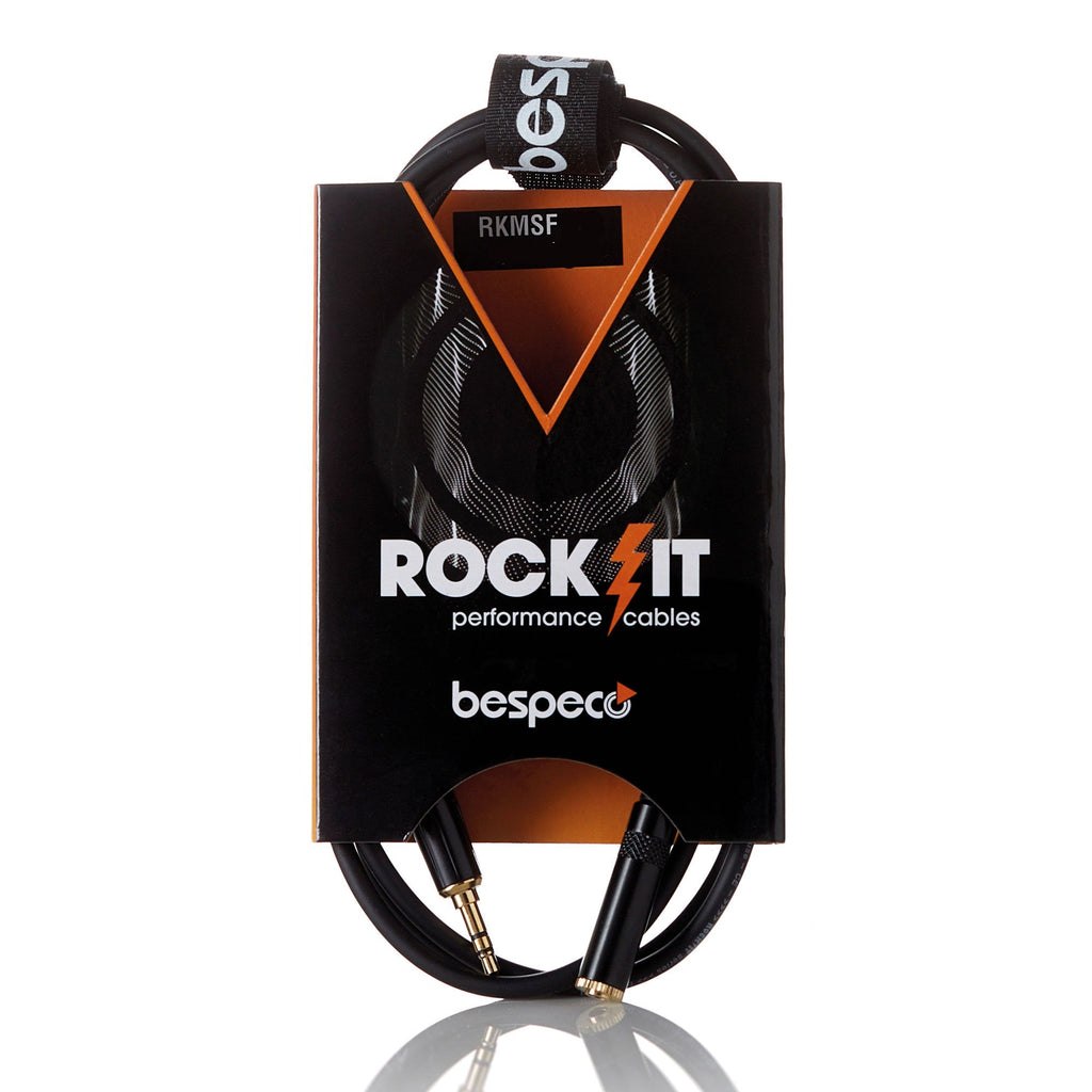 Bespeco Cavo Stereo Jack 3,5 Jack M Jack 3,5 F Mt 3 Rockit