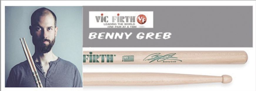 Vic Firth Sbg Bacchette Benny Greg