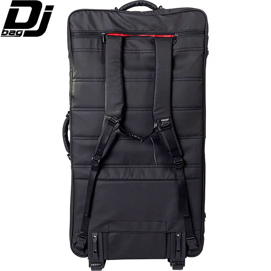 Walkasse Backpack Bag with Wheels for Extra Large 4 Chaneel DJ Controller