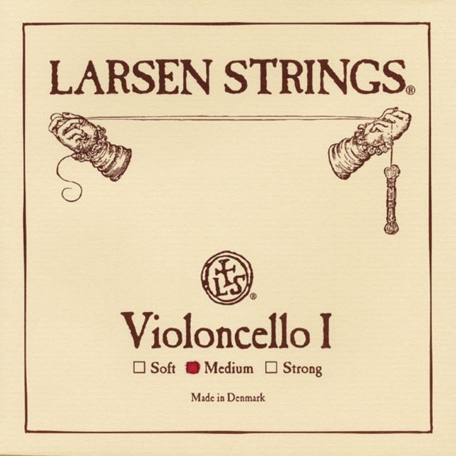 Larsen Medium Corda LA per Cello 4/4 Acciaio