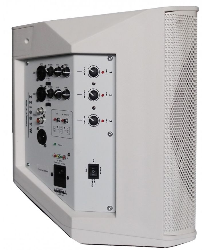 Zzipp Cassa Amplificata 6,5' a Batteria 120W