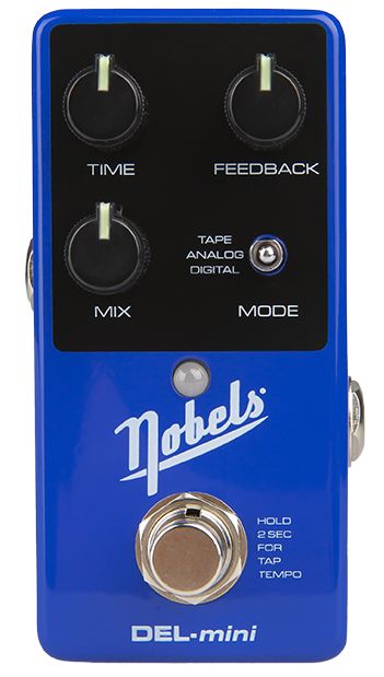 Nobels Del-Mini Mini Stereo Delay Pedal