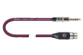 Reference Dammi Un Cavo per Microfono XLR F JTRS 1,25 Mt. Burgundy