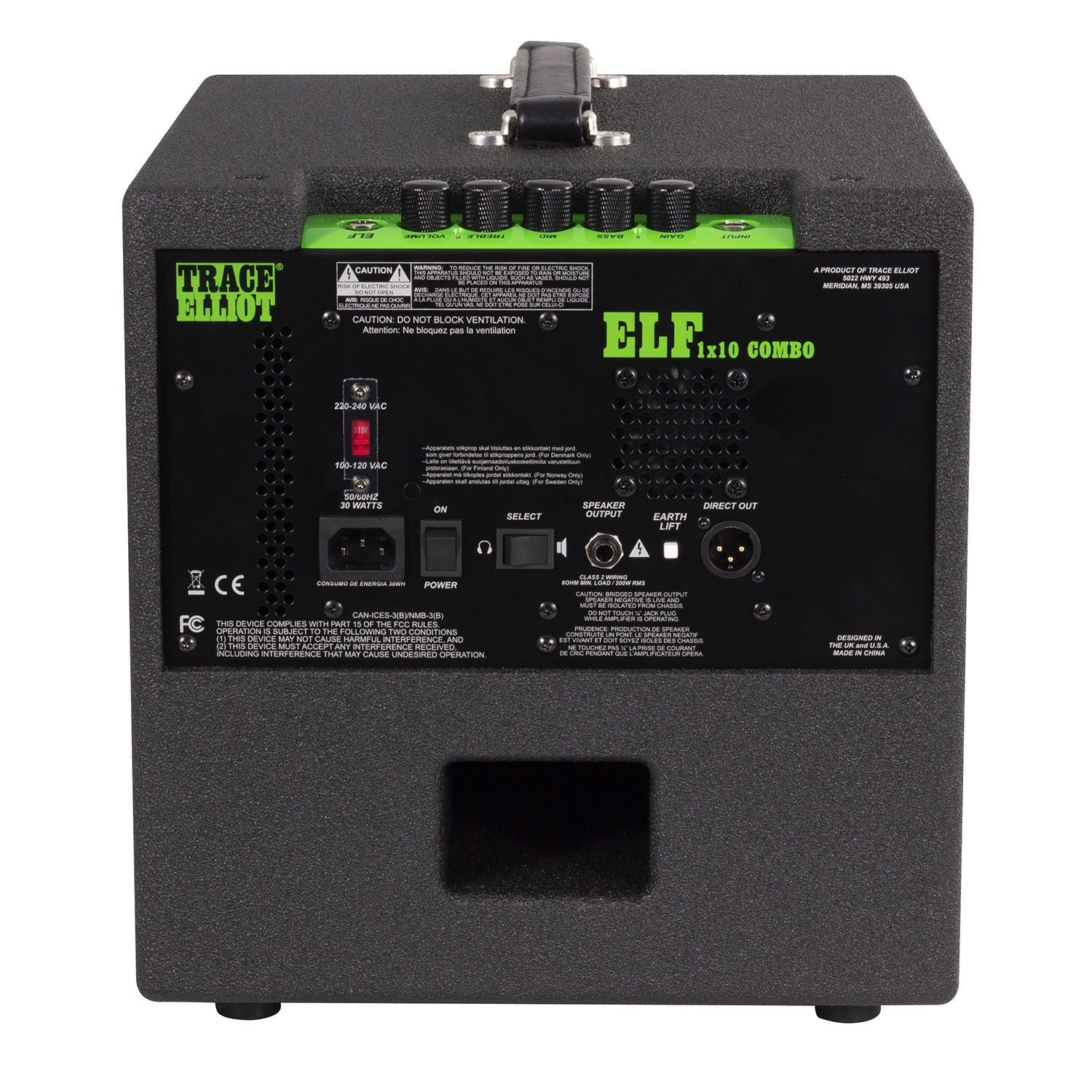 Trace Elliot 1X10 Combo Per Basso