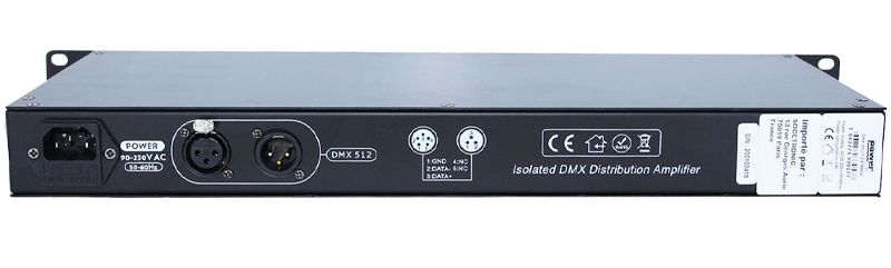 Sogetronic Dmx Split 2-8 Rack