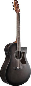 Ibanez AAM70CE Transparent Charcoal Burst Low Gloss Top