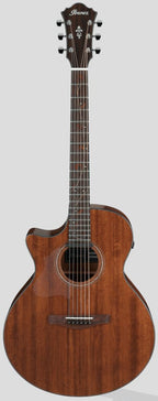 Ibanez Natural Low Gloss Mancina AE295LLGS Left Hand