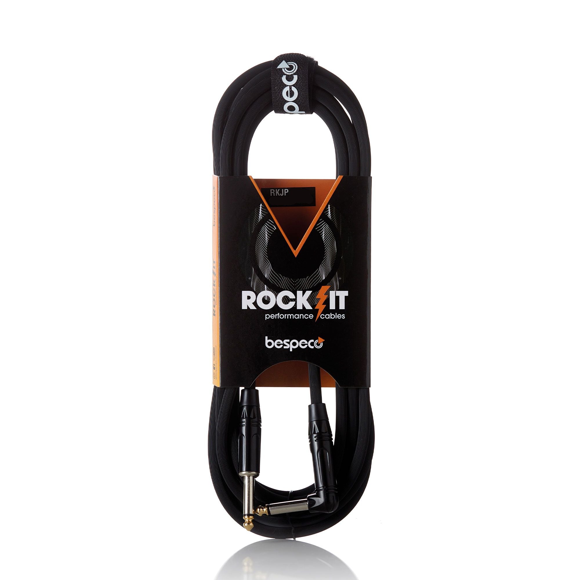 Bespeco Cavo Strumenti Jack Mono Jack Mono Pipa Mt 6 Rockit Guaina Rigata