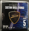 Dingwall Long Scale 5 String Set Stainless Steel 045-127