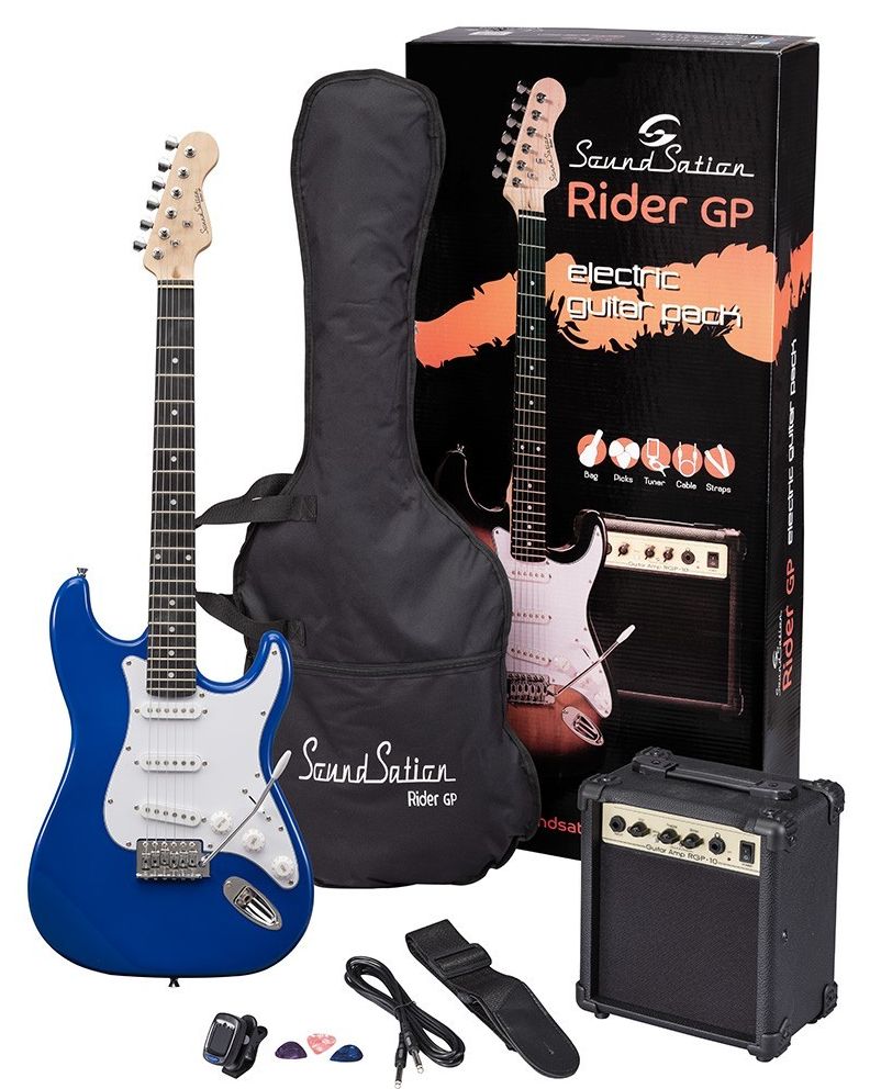 Soundsation Rider Guitar Pack Tropical Blue