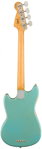 Fender Jmj Road Worn Mustang Bass Faded Daphne Blue