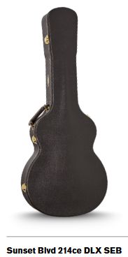 Taylor Sunset Boulevard 214CE DLX SEB Rosewood Stika