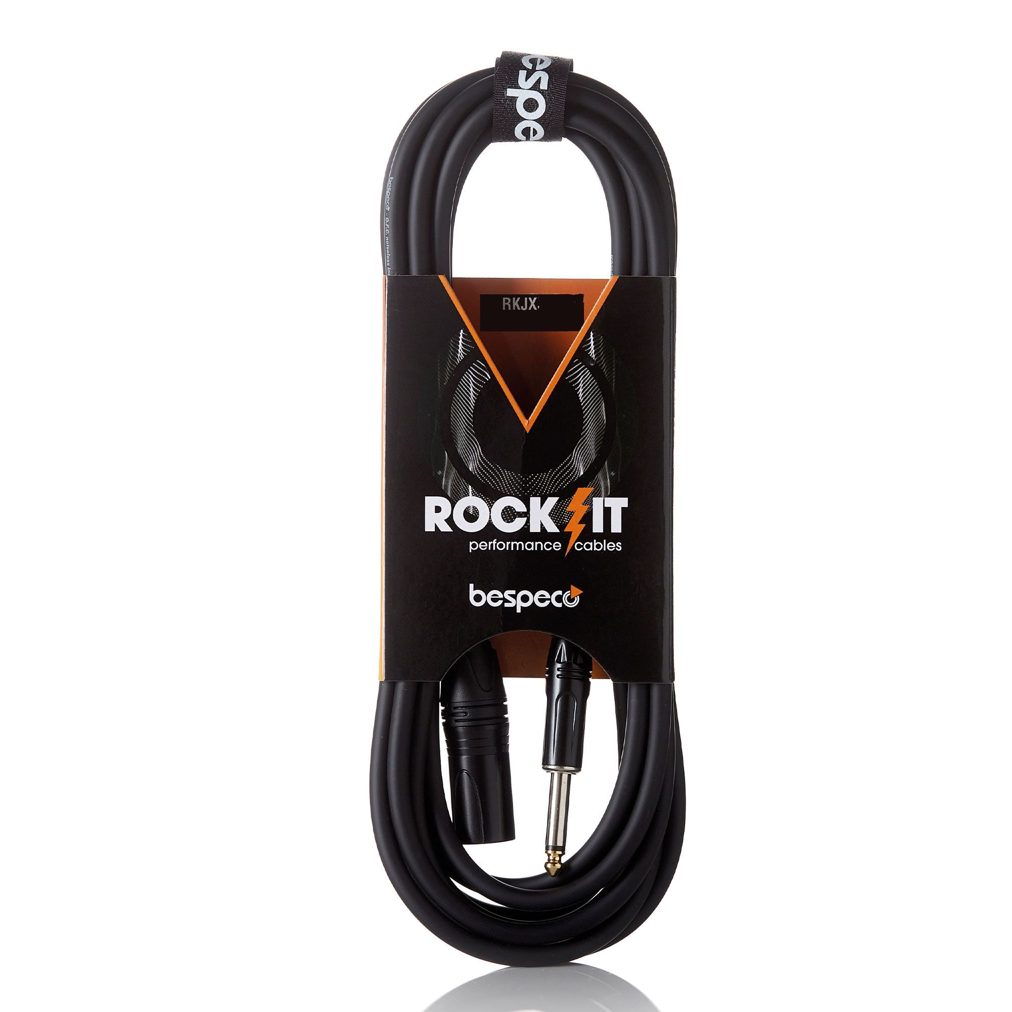 Bespeco Microphone Cable Mono Jack to XLR M Rockit Mt 6