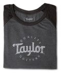 Taylor Ladies Baseball T Black Medium