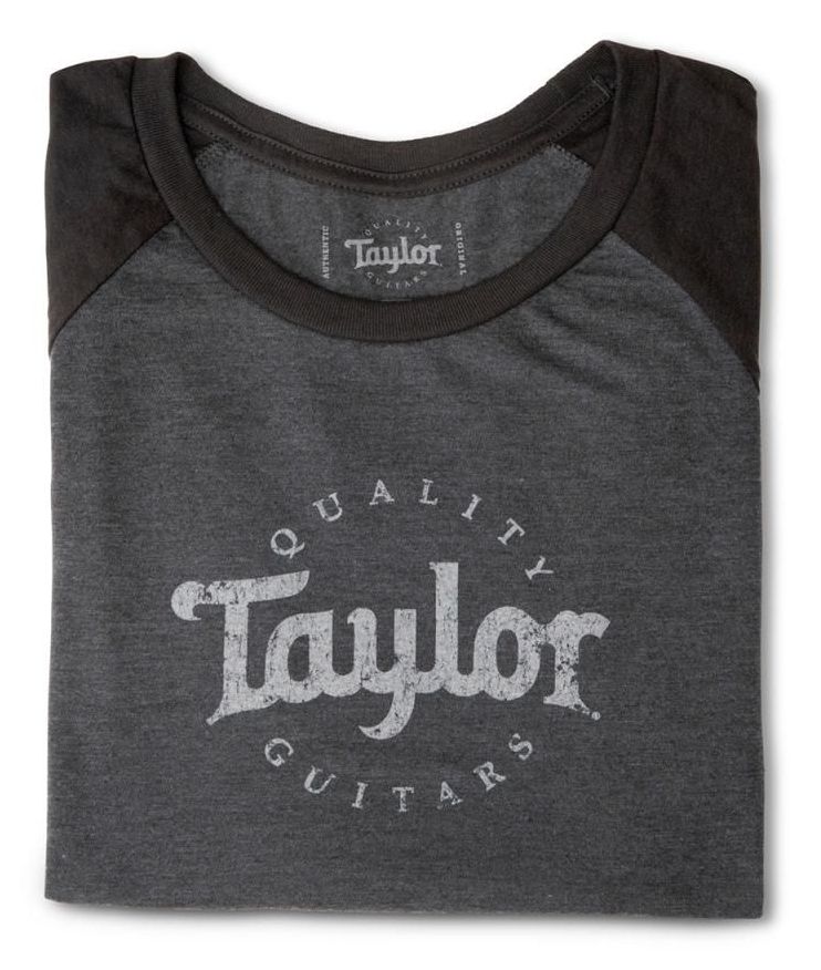 Taylor Ladies Baseball T Black Medium