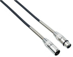 Bespeco Cavo Microfonico XLR3 M XLR3 F Nero Mt3