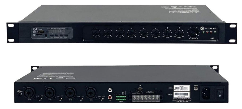 Topp Pro PAX-120 Amplificatore di Potenza