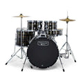 Mapex TND5294FTCFJ Tornado Standard 5-piece Drum Kit Ebony Yellow Grain