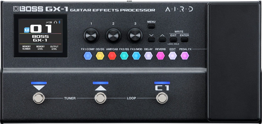 Boss GX-1 Processore di Ampli ed Effetti Portatile per Chitarra
