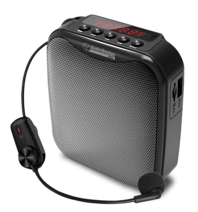 Audiodesign Amplificatore per Voce Multifunzionale 20W a Filo