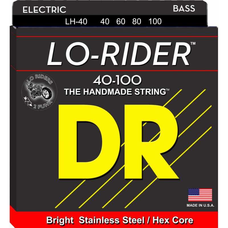 Dr Strings Lo-Rider Lite 40-100 String Set